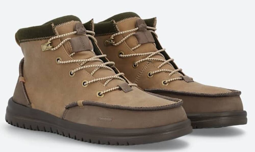 NWT Hey Dude Shoes Bradley Classic Tumbled Boot in Nut size 11